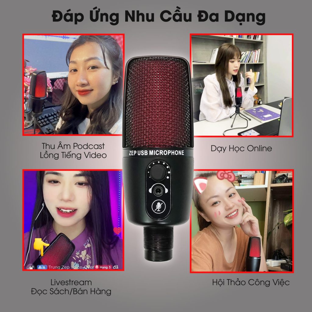 Mic Thu Âm - Trung Voice - Zino