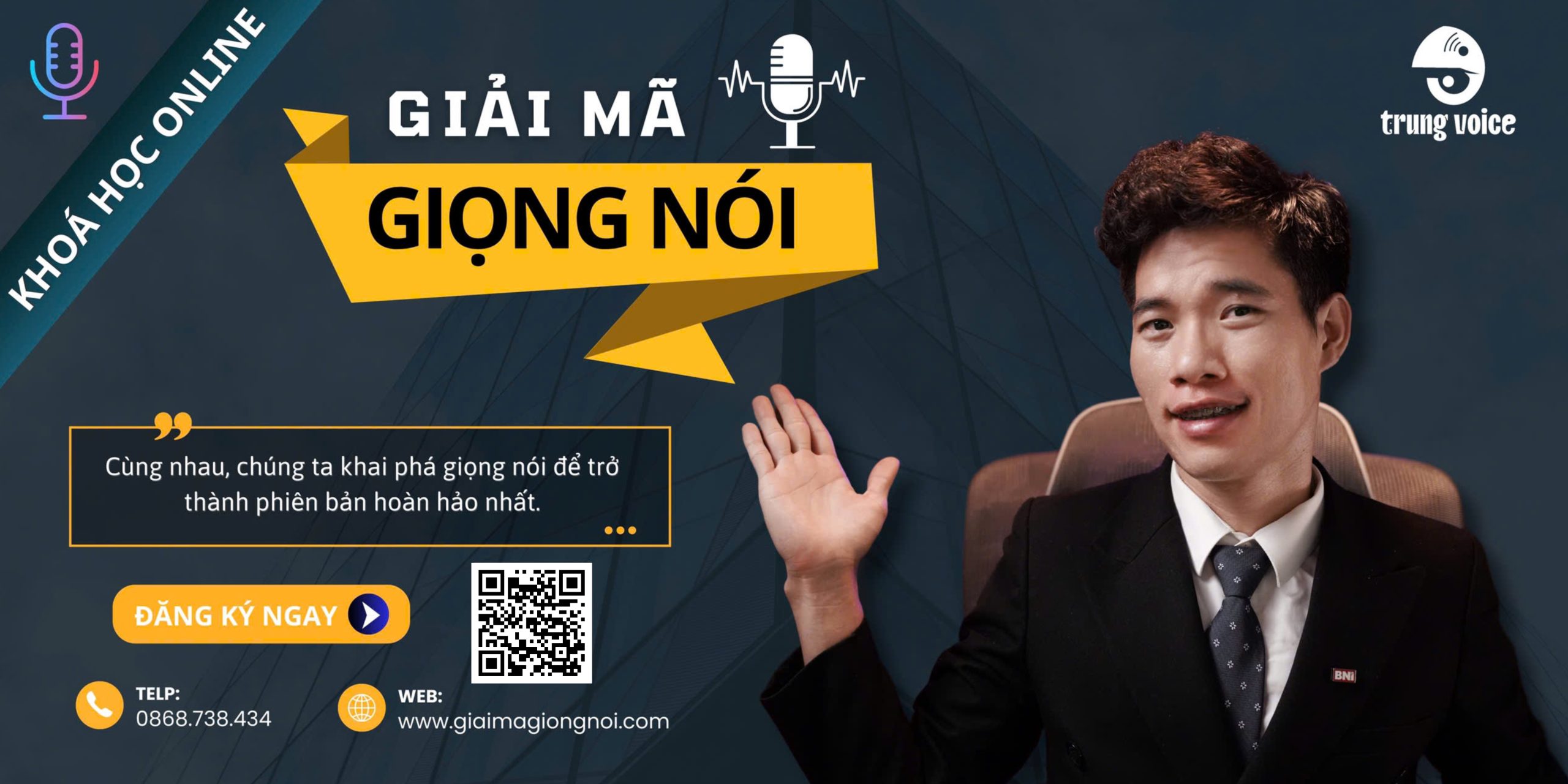 Khóa Học Luyện Giọng - Trung Voice - Zino
