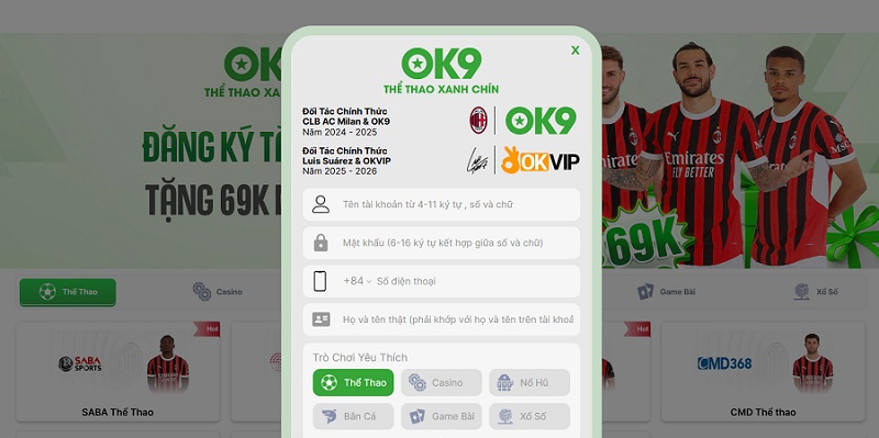 Hướng Dẫn Đăng Ký OK9 Và Nhận Ngay Ưu Đãi 100K - Zino