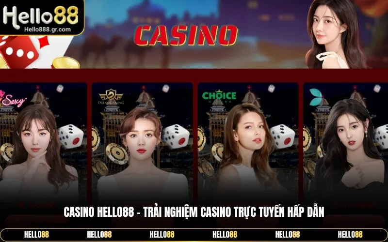 Casino Hello88 ⭐️ Trải Nghiệm Casino Trực Tuyến Hấp Dẫn - Zino