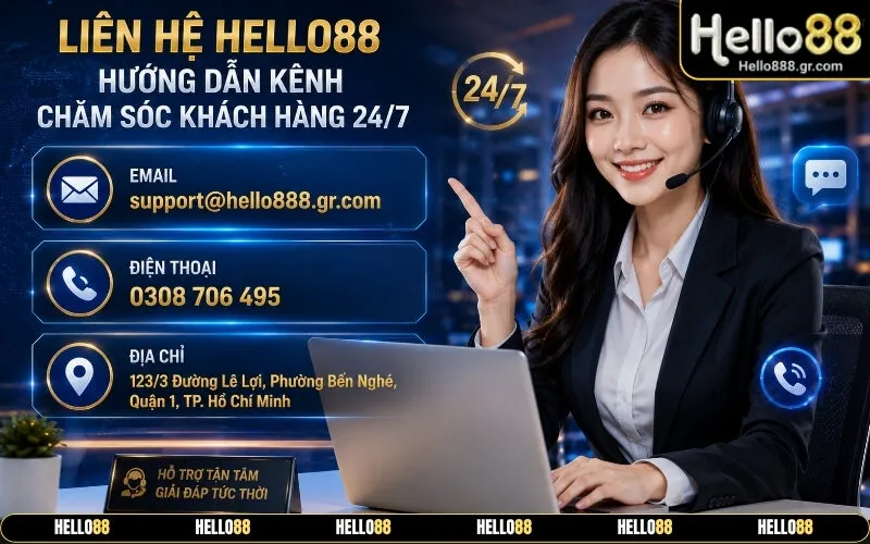 Liên Hệ Hello88 ⭐ Hướng Dẫn Kênh Chăm Sóc Khách Hàng 24/7 - Zino