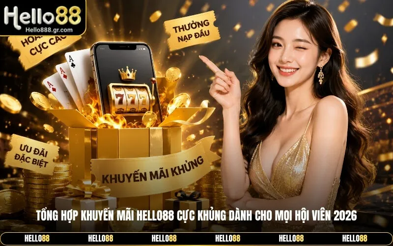 Tổng Hợp Khuyến Mãi Hello88 ⭐️ Cực Khủng Dành Cho Mọi Hội Viên 2026 - Zino